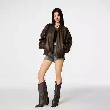 A chock Jacket Brown