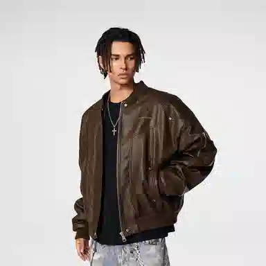 A chock Jacket Brown