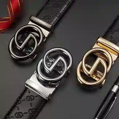 JEEP SPIRIT Automatic Buckle Leather Belt