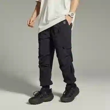 GUUKA Tech Cargo Pants Black