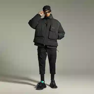 GUUKA Tech Down Jacket Black