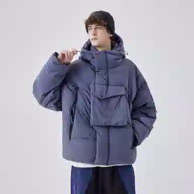 GUUKA Tech Outdoor Down Jacket Navy