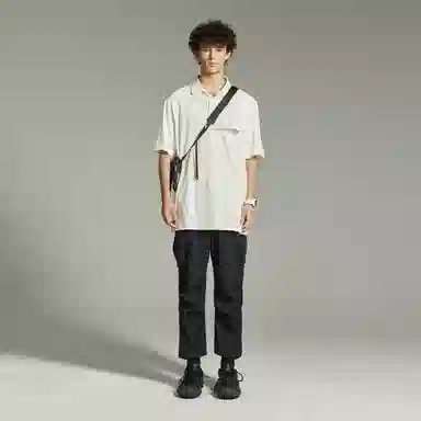 GUUKA Tech Cargo Pants Black