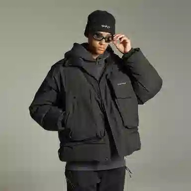 GUUKA Tech Down Jacket Black