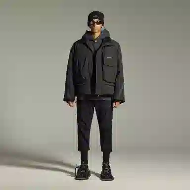 GUUKA Tech Down Jacket Black