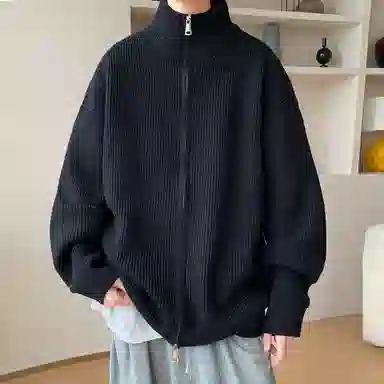 Songlan Retro Zip Cardigan