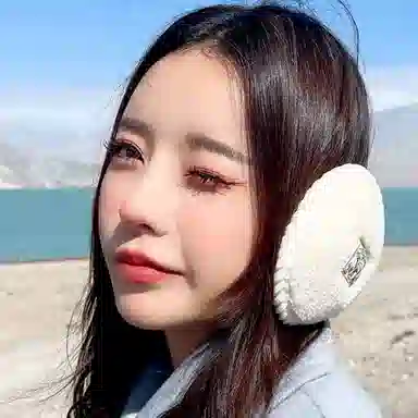 优幽兰 韩系氛围感简约纯色冬季保暖护耳朵毛绒百搭时尚可爱防冻耳学生骑车防寒 聚酯纤维 耳罩 男女同款情侣款