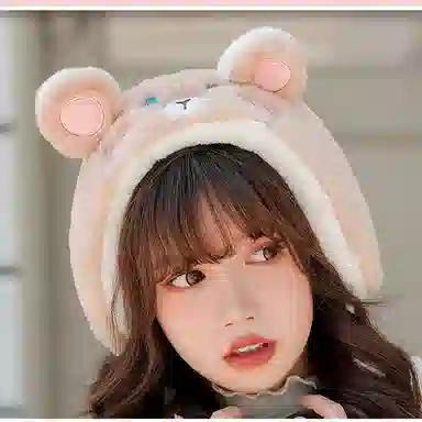 优幽兰 护耳防风防寒 保暖出行护防噪音隔音 甜美可爱 耳罩 女款