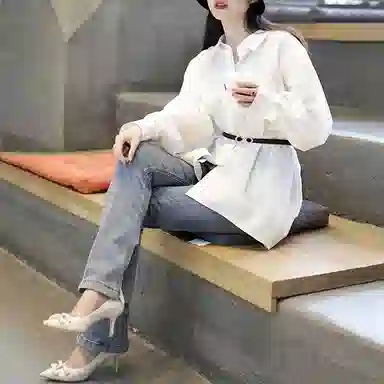 优幽兰 韩版免打孔高级感收腰气质 皮带 女款