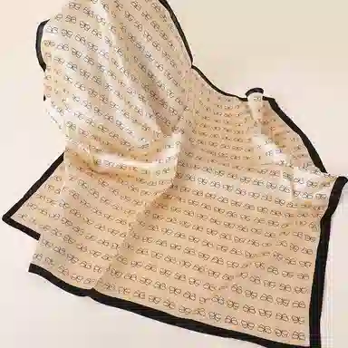 优幽兰 小方巾韩版发带衬衣飘带实用减龄气质 桑蚕丝 丝巾 女款 礼盒装