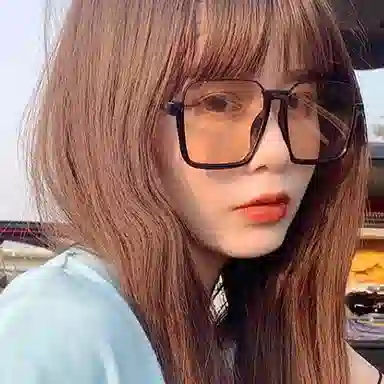 优幽兰 旅行户外街拍遮脸防晒开车骑行防紫外线 方形 太阳眼镜 男女同款情侣款