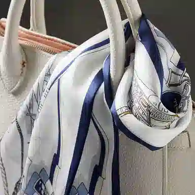 优幽兰 百搭高级感小长条领巾春秋夏优雅气质高端细窄韩版时尚洋气西装领巾复古法式飘带包包绑带发带多功能 丝巾 女款