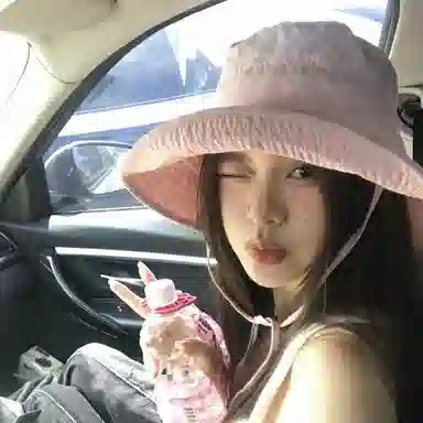 优幽兰 韩版百搭简约高级感显脸小水桶帽春夏季轻薄透气盆帽学生素颜遮脸露营遮阳 聚酯纤维 防晒帽 女款