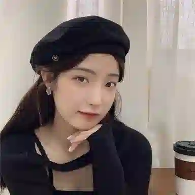 优幽兰 韩版显脸小报童 防风防寒 加厚保暖高级感韩系 贝雷帽 女款