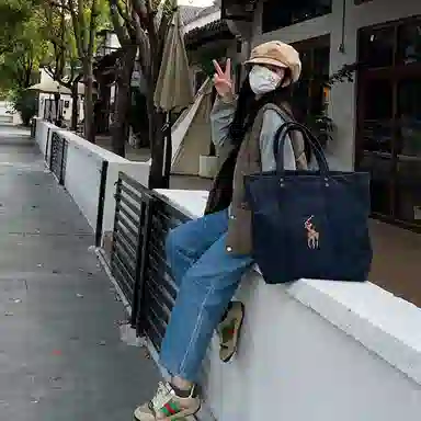 优幽兰 复古大头围小众设计感气质优雅日系慵懒风穿搭 聚酯纤维 贝雷帽 女款