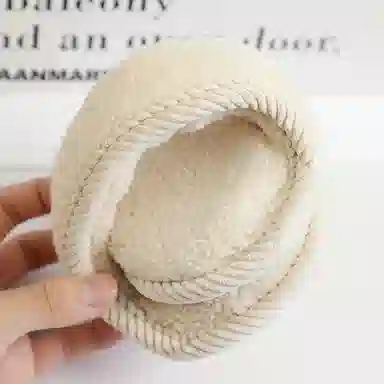 优幽兰 韩系氛围感简约纯色冬季保暖护耳朵毛绒百搭时尚可爱防冻耳学生骑车防寒 聚酯纤维 耳罩 男女同款情侣款