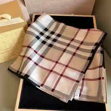 优幽兰 小方巾包包绑带休闲衬衫配饰妈妈减龄实用小众户外穿搭 桑蚕丝 丝巾 女款