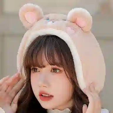 优幽兰 护耳防风防寒 保暖出行护防噪音隔音 甜美可爱 耳罩 女款