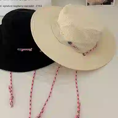 优幽兰 韩版百搭可爱透气大帽檐夏季时尚潮流户外登山帽遮阳防紫外线太阳帽子显脸小 锦纶 防晒帽 女款