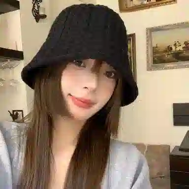 优幽兰 韩版显脸小 防风防寒大头围包头高级感加厚保暖冷帽小众休闲简约穿搭 聚酯纤维 渔夫帽 女款