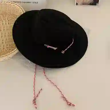 优幽兰 韩版百搭可爱透气大帽檐夏季时尚潮流户外登山帽遮阳防紫外线太阳帽子显脸小 锦纶 防晒帽 女款