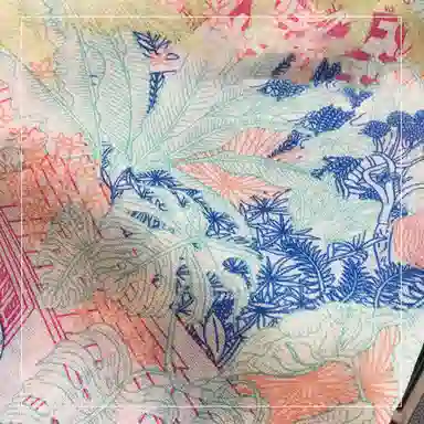 优幽兰 复古文艺百搭彩色亚麻两用丝巾大方巾时尚潮流个性设计感旅游拍照防晒遮阳棉麻围巾女空调房外搭 披肩 女款