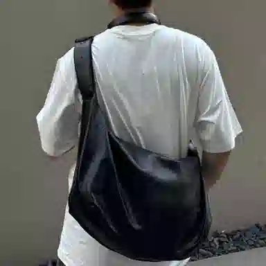 CARTELO Casual Retro Shoulder Bag Black