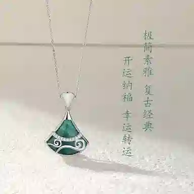 龙弗 【四季发财】事事圆满平安顺遂小舞裙锁骨链美拉德两件套考试考研上岸小众氛围高级感 玛瑙 项链 女款