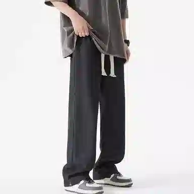 加菲猫家族 美式复古水洗做旧宽松潮牌牛仔裤 男女同款