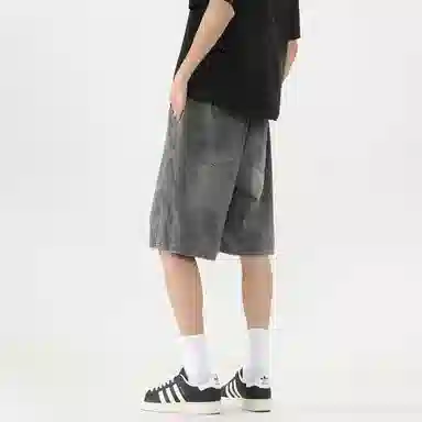 Garfield Family Vintage Washed Straight Shorts