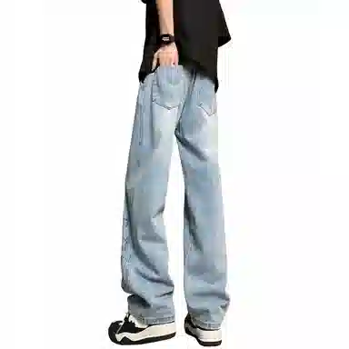 Garfield Family Retro Logo Denim Jeans