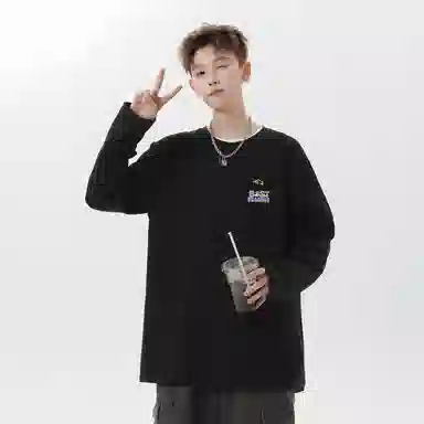 Garfield Family Retro Cartoon Double-Sided Print Cotton Pullover