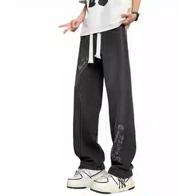 Garfield Family Retro Logo Denim Jeans