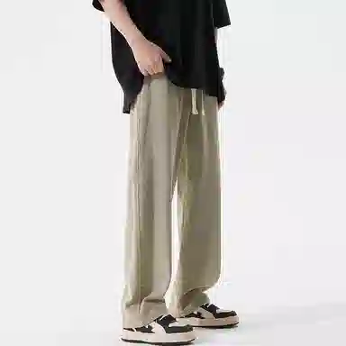 加菲猫家族 美式复古水洗做旧宽松潮牌牛仔裤 男女同款