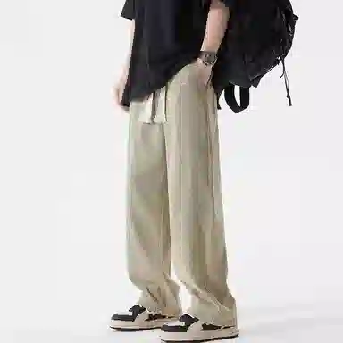 加菲猫家族 美式复古水洗做旧宽松潮牌牛仔裤 男女同款