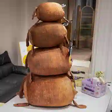 彩上皇 方方狞猫 抽象创意 玩偶 毛绒公仔