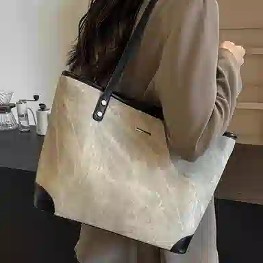 卓诗尼 时尚通勤百搭洋气 合成革 单肩包 女款 多色