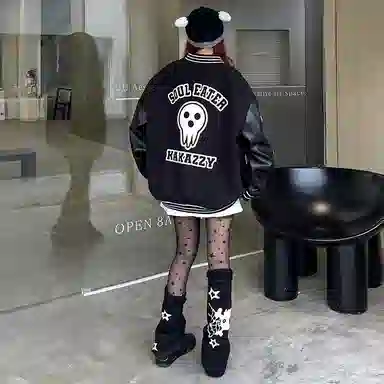 KAKAZZY Bomber Jacket Black