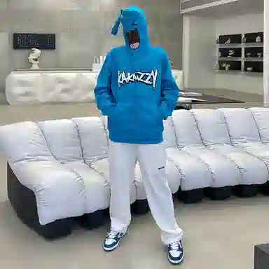 KAKAZZY Hoodie Blue