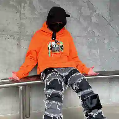 KAKAZZY Bojita Hoodie Orange