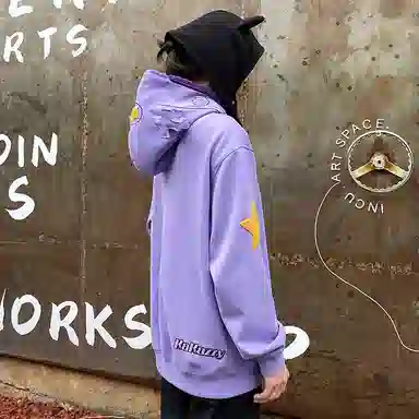 KAKAZZY Pirate Smile Hoodie Purple