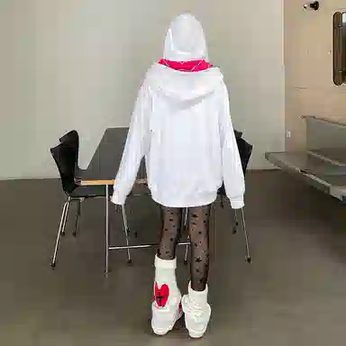 KAKAZZY Hoodie White