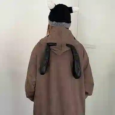 KAKAZZY Hoodie Brown