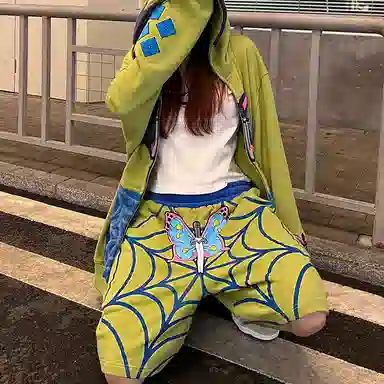 KAKAZZY Shorts Green