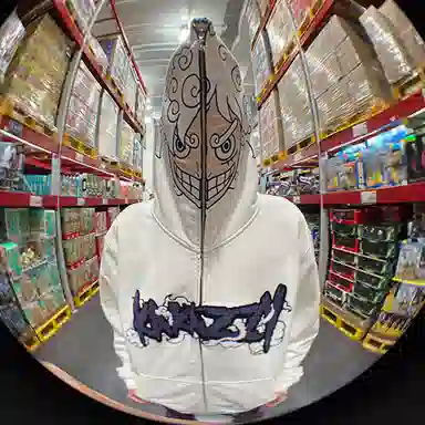 KAKAZZY Hoodie White