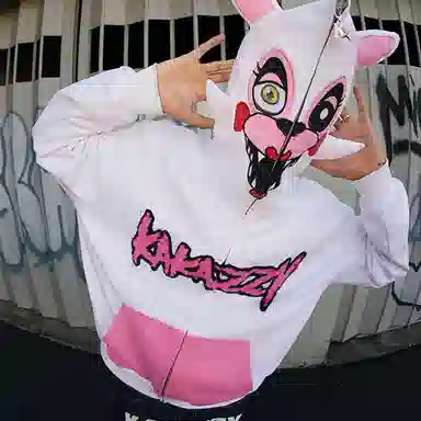 KAKAZZY Hoodie White