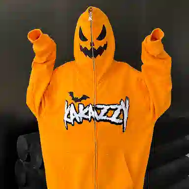 KAKAZZY Oversize Pumpkin Hoodie