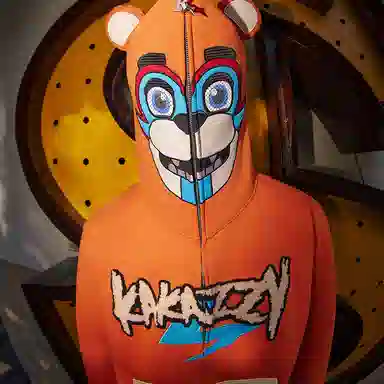 KAKAZZY Hoodie Brown