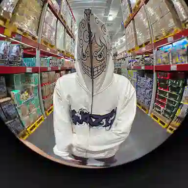 KAKAZZY Hoodie White