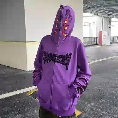 KAKAZZY Hoodie Purple